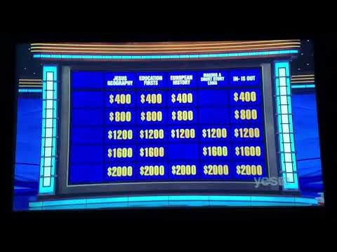 Double Jeopardy, Jonathan Fisher Day 2 - 2nd Daily Double (10/12/21)