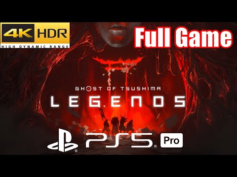 Ghost Of Tsushima Legends Mode PS5 Pro | Full Game Story Walkthrough in 4K HDR 60FPS(Must Play)