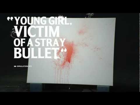 Simulation 3: "Young girl, victim of a stray bullet"