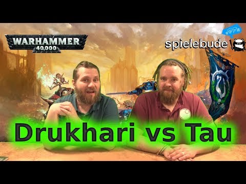 Warhammer 40K BatRep - Drukhari vs Tau
