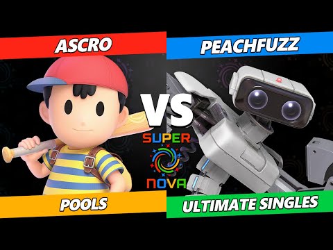 Supernova 2024 - ascro (Ness) Vs. PeachFuzz (ROB) Smash Ultimate Tournament