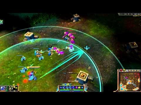 ☺Xerath 5500 Range Auto Attack INSANE bug ☺