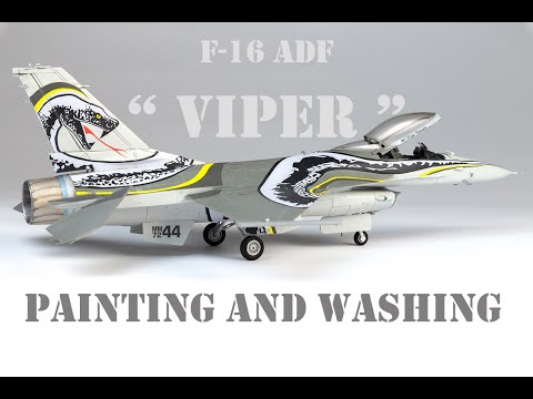 F-16 ADF  "Viper" Painting and washing