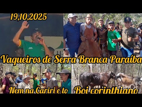 #Carreira do #boi corinthiano com# Nena Cariri e tom da Paraíba no curral da vaca chuvisco