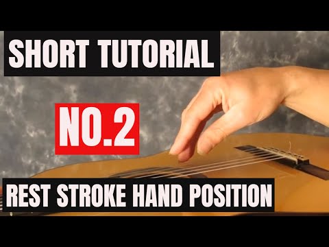 How to play faster scales on classical guitar.