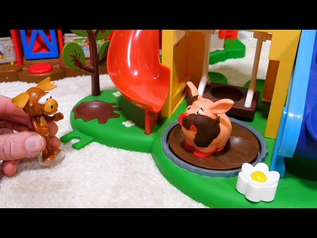 Vídeo relacionado con BUYGER Animales Granja de Juguete para Niños 3+ Años, Granja Desmontable con Animales Realistas, Camión y Vallas, Juguetes Educativos Montessori para Niños y Niñas de 3 4 5 6 Años