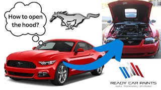 Ford Mustang - How To Open The Hood Unleash the Power Step-by-Step Guide
