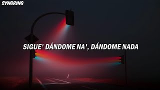 Tainy, Lauren Jauregui &amp; C. Tangana - NADA (Letra)