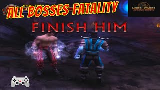 Liu Kang Defeat Fatality in Story Mode - Mortal Kombat Shaolin Monks Story Fatality