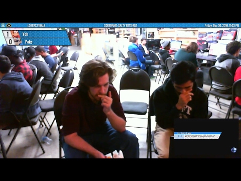 CSB 52 - Yoh (Sheik) vs Poke (DK) - Smash 4 Losers Finals