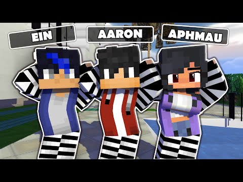 MONSTER SCHOOL :PRISON CHICKEN WING MEME APHMAU, AARON, EIN - MINECRAFT ANIMATION