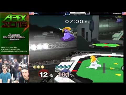 APEX 2015 - Bladewise (Peach) vs MacD (Peach) Losers Round 2