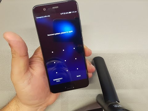 How To Hard reset Huawei P10 VTR-L09.Remove pin,pattern,password lock.