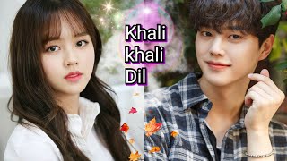 💜Khali khali dil // Love Alarm// School love story //Korean hindi mix song// Armaan Malik💜
