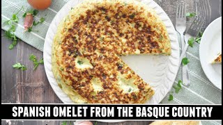 The FAMOUS Omelet from the Basque Country | Tortilla de Bacalao