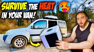 Vanlife: Beat the HEAT! Evapolar Evalight Plus REVIEW