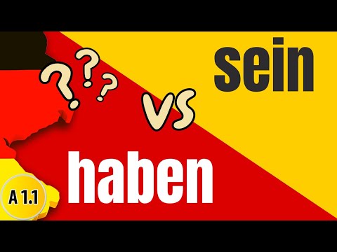 German Perfect Tense | SEIN or HABEN? Explained!