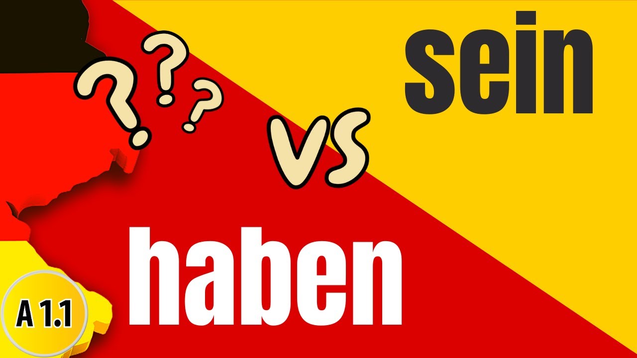 German Perfect Tense | SEIN or HABEN Explained!