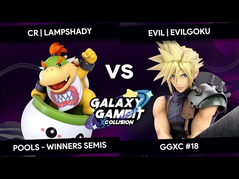 GGxC #18 - LampShady (Bowser Jr.) vs Evilgoku (Cloud, Kirby) - Pools - Winners Semis