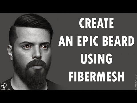 How to Create an Epic Beard Using Fibermesh in Zbrush