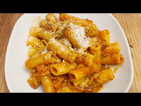 Rigatoni al sugo di coda: una ricetta buona e molto semplice