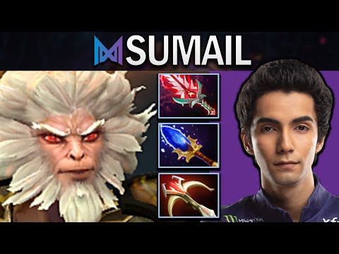 Monkey King Dota 2 Gameplay Sumail tries Mid with Daedalus