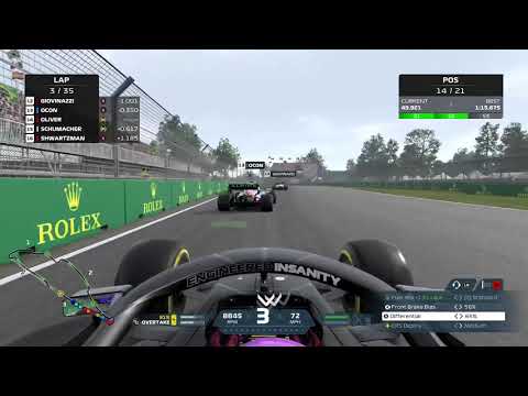 AI mistakes at its best on F1 2021