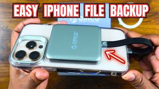 Easy, Convenient, & Fast Backup of Your iPhone 15 / 16 Files - MagSafe SSD,s are a Game-changer!