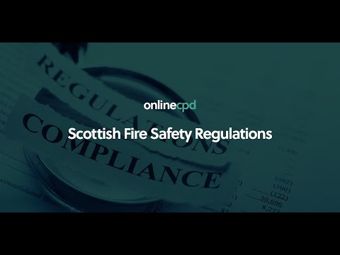 Scottish Fire Safety Regulations