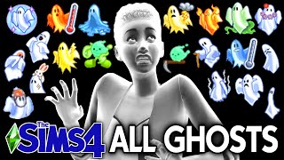 All Ghosts and Ghost Traits in The Sims 4 (up to High School Years!)