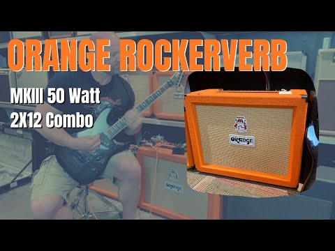 ORANGE ROCKERVERB 50 MKIII 2x12  - Metal Tones & Demo