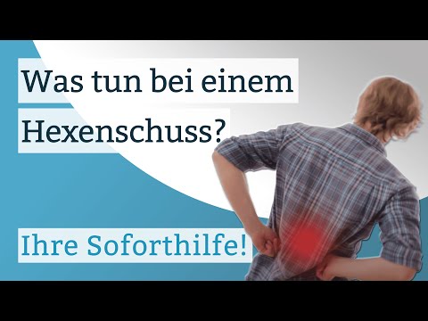 Was Tun Bei Einem Hexenschuss? Ihre Soforthilfe