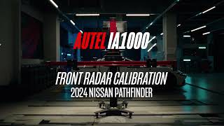 How to Calibrate Front Radar ADAS on a 2024 Nissan Pathfinder | Autel IA1000 Complete Tutorial