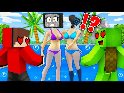 Shocking SPY Footage in Minecraft Pond - Maizen