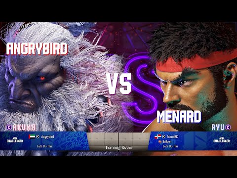 SF6 AngryBird (Akuma Classic) Vs MENARD (Ryu Classic)