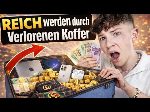 Will a millionaire be revealed by a lost suitcase?