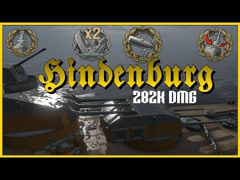 HANS we need a Carry! Hindenburg 282K DMG || World of Warships