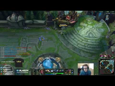 TSM Bjergsen - Lucian vs Ekko - Mid April 20th, 2016  - Season 6 - Patch 6 8