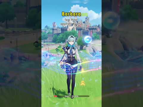 Best Genshin Healers #shorts #genshinimpact