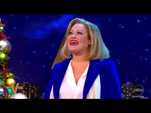 Watch Ashley Brown & Kai Edgar perform "There Is A Santa Claus" on The View | #ElfonBroadway