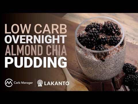 Low Carb Overnight Almond Chia Pudding Recipe (Keto Friendly Dessert)