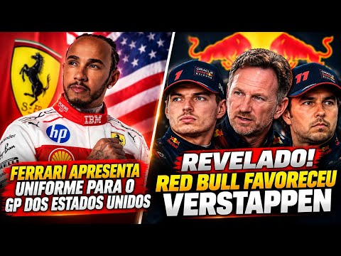 RED BULL FAVORECEU VERSTAPPEN! BORTOLETO MAIS RAPIDO QUE NORRIS E PIASTRI E UNIFORME DA FERRARI