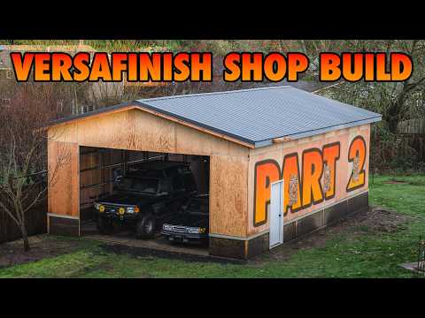 Adding Wood Siding to My VersaTube Shop