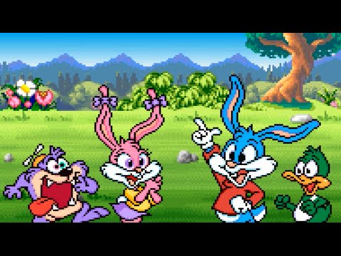 Tiny Toon Adventures: Wacky Sports Challenge (SNES) Playthrough - NintendoComplete