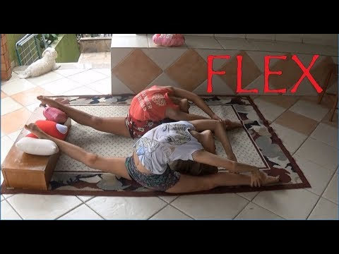 034. Como fazer Flex  Ginastica Ritmica - How to do flexibility       