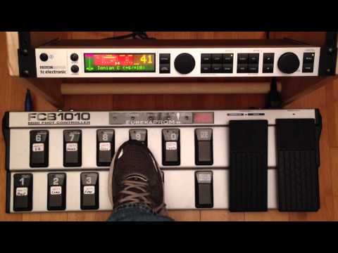 EurekaPROM-enabled FCB1010 with the TC Electronic G-Major2