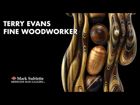 Fine Woodworker Artist Terry Evans Wood Boxes and Sculptures sold at Medicine Man Gallery