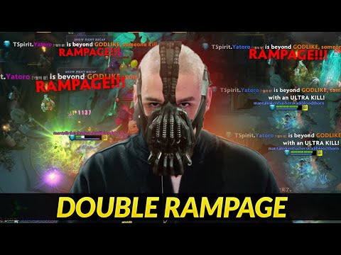 Yatoro Double RAMPAGE 2x Ultrakill in 2 games - He is truly a MONSTER