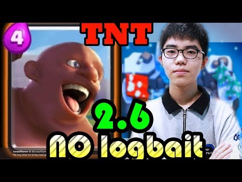 TNT  Hog Cycle  2.6 Gameplays Ladder Pushing - Clash Royale