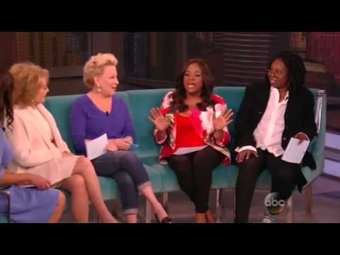 Sunny Hostin Co-Hosts TheView with Barbara Walters and Bette Midler